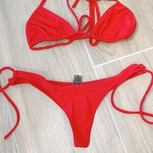Pakaloha Red Bikini Swimsuit